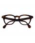 JULIUS TART OPTICAL（ジュリアス タート オプティカル）の古着「眼鏡」｜ブラウン