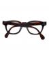JULIUS TART OPTICAL (ジュリアス タート オプティカル) 眼鏡 ブラウン：30000円