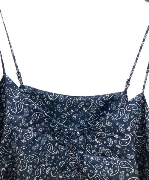 ticca（ティッカ）TICCA (ティッカ) シルクビスチェ ネイビー サイズ:Fの古着・服飾アイテム