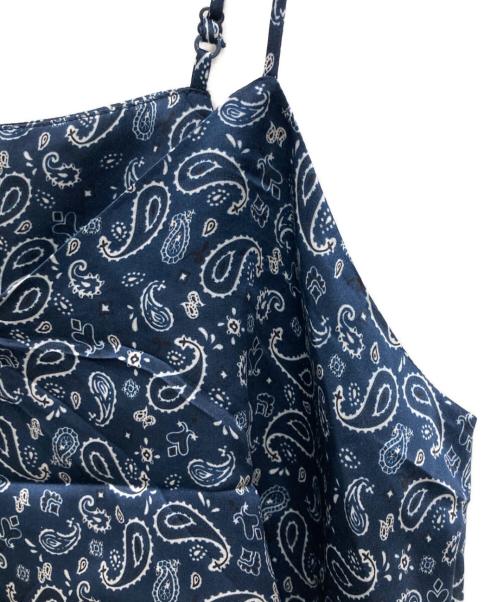 ticca（ティッカ）TICCA (ティッカ) シルクビスチェ ネイビー サイズ:Fの古着・服飾アイテム