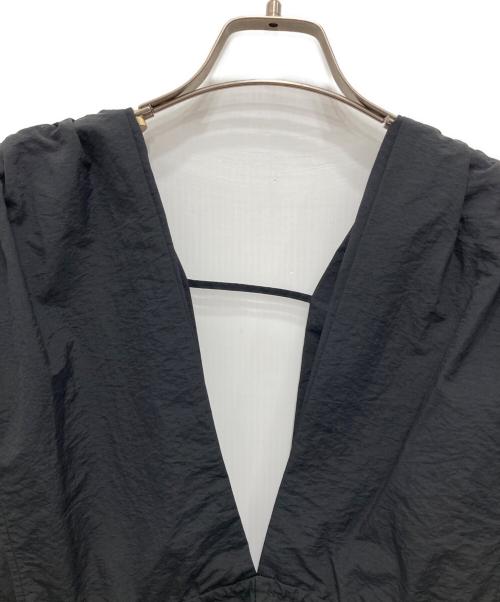 Adam et Rope（アダム エ ロペ）Adam et Rope (アダム エ ロペ) リボンペプラムビスチェ ブラック サイズ:Fの古着・服飾アイテム