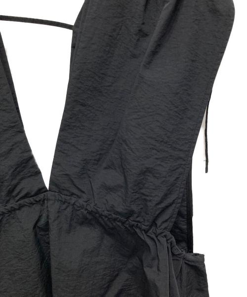 Adam et Rope（アダム エ ロペ）Adam et Rope (アダム エ ロペ) リボンペプラムビスチェ ブラック サイズ:Fの古着・服飾アイテム