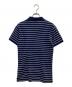 POLO RALPH LAUREN (ポロ・ラルフローレン) ボーダーポロシャツ ネイビー サイズ:XS：4000円