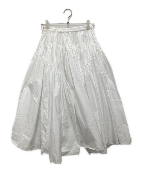 SHE TOKYO（シートーキョー）SHE Tokyo (シートーキョー) Eleanor スカート ホワイト サイズ:36の古着・服飾アイテム