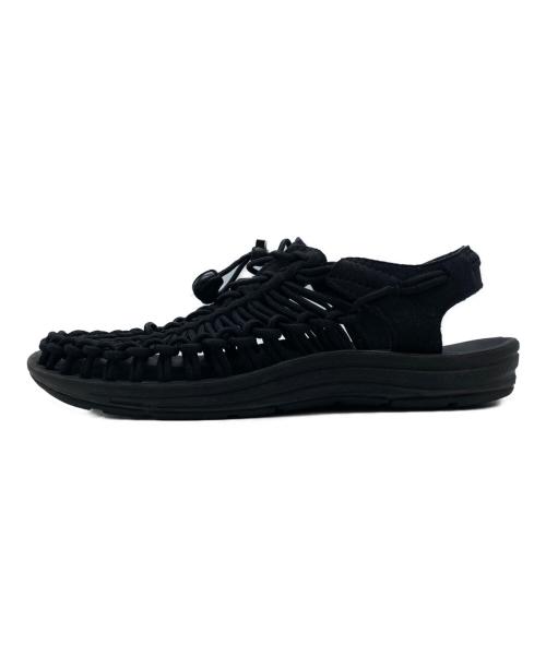 KEEN（キーン）KEEN (キーン) ユニークサンダル ブラック サイズ:24の古着・服飾アイテム