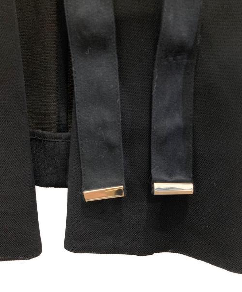 EPOCA（エポカ）EPOCA (エポカ) トリアセライトメッシュ ショートスリーブジャケット ブラック サイズ:40の古着・服飾アイテム
