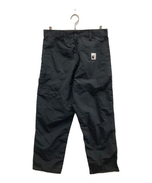 CarHartt（カーハート）CarHartt (カーハート) POP TRADING COMPANY (ポップトレーディングカンパニー) POP DOUBLE KNEE PANT/ポップ　ダブルニー　パンツ ブラック サイズ:30の古着・服飾アイテム