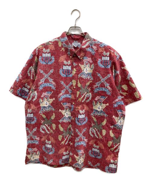 reyn spooner（レイン スプナー）reyn spooner (レイン スプナー) アロハシャツ レッド サイズ:XXLの古着・服飾アイテム
