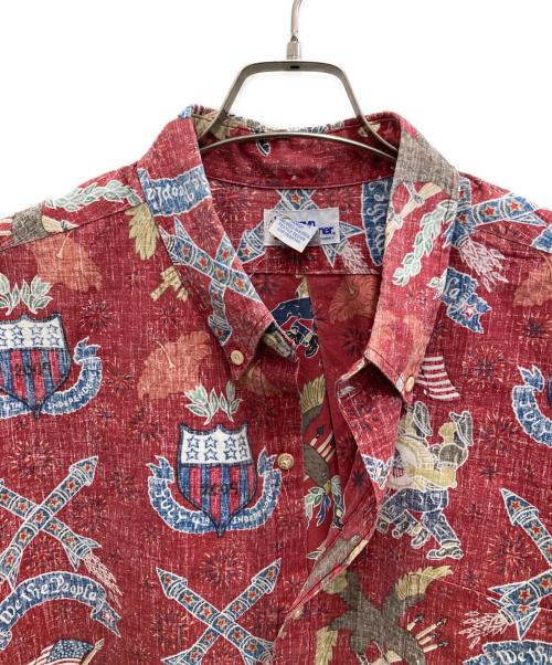 reyn spooner（レイン スプナー）reyn spooner (レイン スプナー) アロハシャツ レッド サイズ:XXLの古着・服飾アイテム