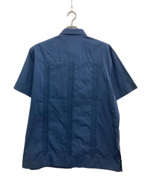 MOJITO（モヒート）MOJITO (モヒート) キューバシャツ ネイビー サイズ:1Xの古着・服飾アイテム