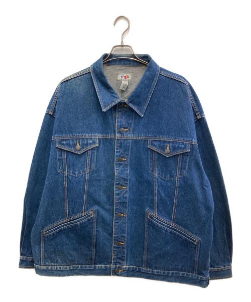 PERRY ELLIS AMERICA（ペリーエリスアメリカ）PERRY ELLIS AMERICA (ペリーエリスアメリカ) オーバーサイズデニムジャケット インディゴ サイズ:XXLの古着・服飾アイテム