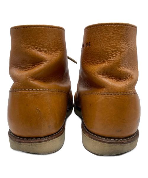 RED WING（レッドウィング）RED WING (レッドウィング) 復刻犬タグ6inch CLASSIC ROUND/復刻犬タグシックスインチ クラシック ラウンド ブラウン サイズ:26.0の古着・服飾アイテム