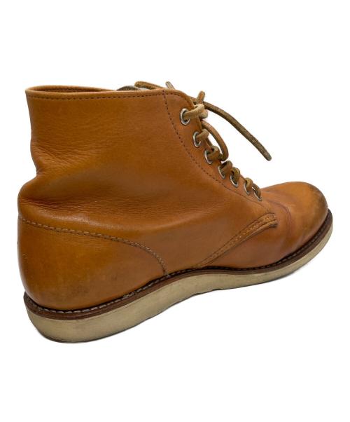 RED WING（レッドウィング）RED WING (レッドウィング) 復刻犬タグ6inch CLASSIC ROUND/復刻犬タグシックスインチ クラシック ラウンド ブラウン サイズ:26.0の古着・服飾アイテム
