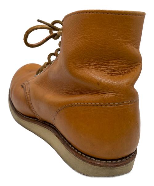 RED WING（レッドウィング）RED WING (レッドウィング) 復刻犬タグ6inch CLASSIC ROUND/復刻犬タグシックスインチ クラシック ラウンド ブラウン サイズ:26.0の古着・服飾アイテム