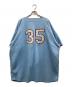 MITCHELL & NESS (ミッチェルアンドネス) ベースボールシャツ ブルー サイズ:3XL：4000円