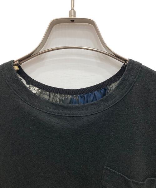 sacai（サカイ）sacai (サカイ) 切替カットソー ネイビー サイズ:2の古着・服飾アイテム