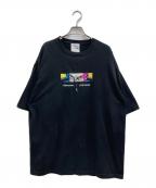 VAULTROOM×CYBERPUNKボルトルーム×）の古着「Tシャツ」｜ブラック