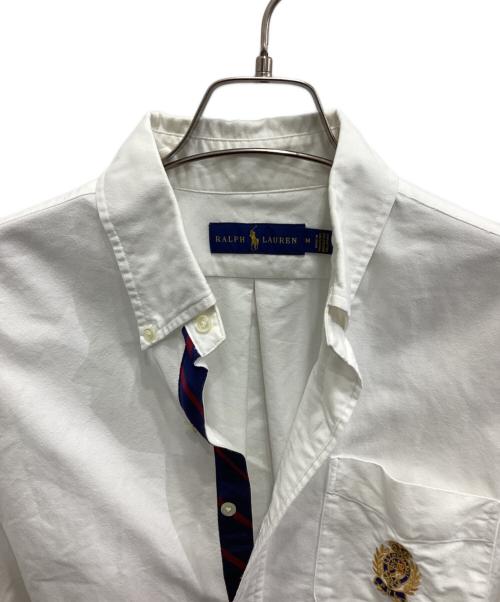 RALPH LAUREN（ラルフローレン）RALPH LAUREN (ラルフローレン) ボタンダウンシャツ ホワイト サイズ:Mの古着・服飾アイテム