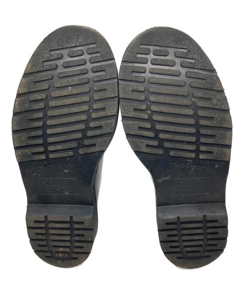 Dr.Martens（ドクターマーチン）Dr.Martens (ドクターマーチン) 1461 レッドステッチ 3 ホール シューズ ブラック×レッド サイズ:US8の古着・服飾アイテム