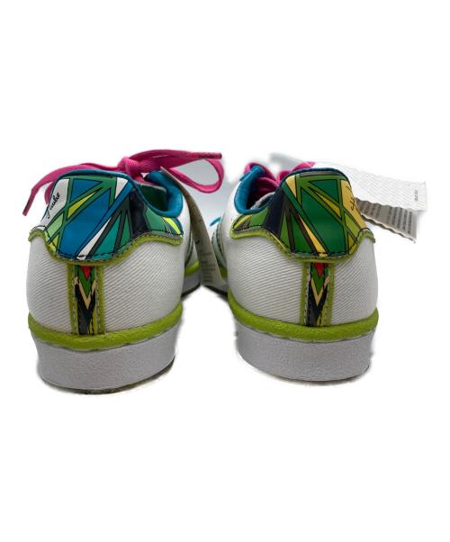 adidas（アディダス）adidas (アディダス) Emilio Pucci (エミリオ プッチ) CENTURY LO G 3 W/センチュリー　エルオー　ジー　スリー　ダブリュー ホワイト×グリーン サイズ:25.5 未使用品の古着・服飾アイテム
