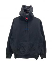 SUPREME（シュプリーム）の古着「Number One Hooded Sweatshirt/ナンバー ワン フーデッド スウェットシャツ」｜ブラック