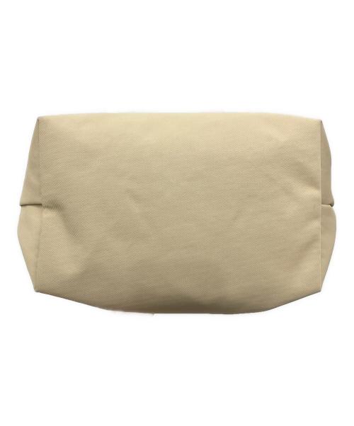 LONGCHAMP（ロンシャン）LONGCHAMP (ロンシャン) エナジー S トップハンドルバッグ ベージュ×ブラックの古着・服飾アイテム