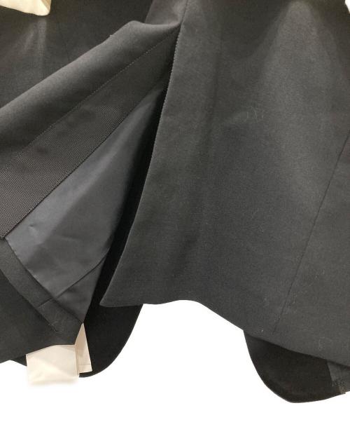 sacai（サカイ）sacai (サカイ) レイヤード スーチング ブラック×ホワイト サイズ:１の古着・服飾アイテム