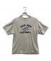 WAREHOUSE（ウエアハウス）の古着「フェルトプリントTシャツ」｜ベージュ