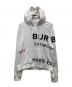 BURBERRY LONDON（バーバリーロンドン）の古着「ホースフェリープリントプルオーバーパーカー」｜ホワイト