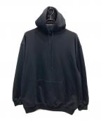 BALENCIAGAバレンシアガ）の古着「バックロゴプリントパーカー」｜ブラック