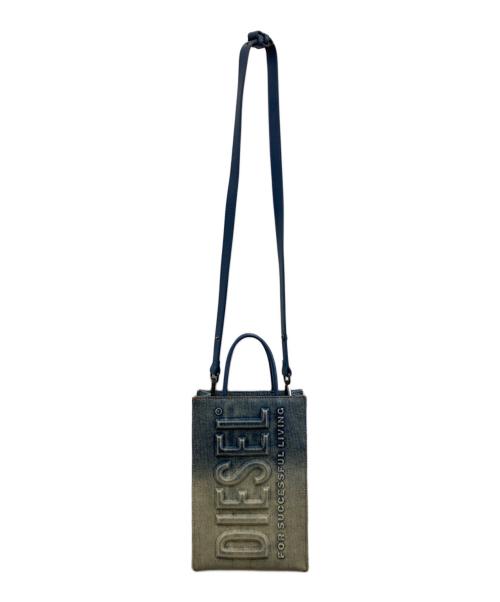 DIESEL（ディーゼル）DIESEL (ディーゼル) DSL SHOPPER MINI FD X SHOPPING/ディーエスエル ショッパー ミニ エフディー エックス ショッピング ブルーの古着・服飾アイテム