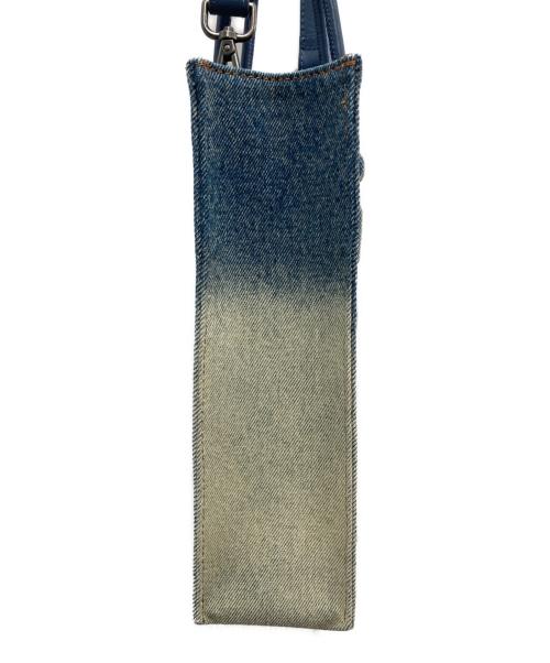 DIESEL（ディーゼル）DIESEL (ディーゼル) DSL SHOPPER MINI FD X SHOPPING/ディーエスエル ショッパー ミニ エフディー エックス ショッピング ブルーの古着・服飾アイテム