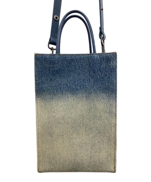 DIESEL（ディーゼル）DIESEL (ディーゼル) DSL SHOPPER MINI FD X SHOPPING/ディーエスエル ショッパー ミニ エフディー エックス ショッピング ブルーの古着・服飾アイテム