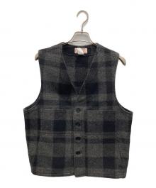 FILSON GARMENT（フィルソン ガーメント）の古着「Mackinaw Wool Vest」｜グレー×ブラック