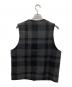 FILSON GARMENT (フィルソン ガーメント) Mackinaw Wool Vest グレー×ブラック サイズ:44：10000円