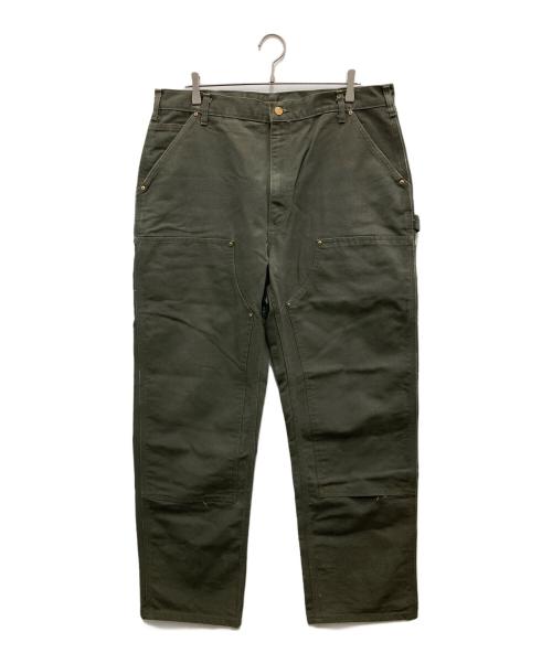 CarHartt（カーハート）CarHartt (カーハート) ダブルニーペインターパンツ カーキ サイズ:38×32の古着・服飾アイテム