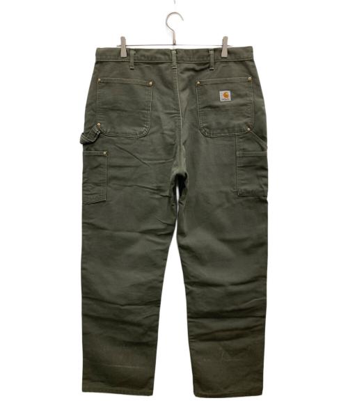 CarHartt（カーハート）CarHartt (カーハート) ダブルニーペインターパンツ カーキ サイズ:38×32の古着・服飾アイテム
