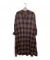 PENDLETON（ペンドルトン）の古着「ガーゼエターミンチェックワンピース」｜ブラウン×ブルー