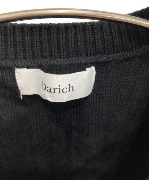 darich（ダーリッチ）Darich (ダーリッチ) DRビジューリブニットトップス ブラック サイズ:Freeの古着・服飾アイテム