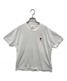 AMI Alexandre Mattiussi（アミアレクサンドルマテュッシ）の古着「ハートロゴTシャツ」｜ホワイト