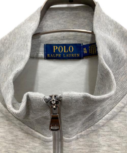 POLO RALPH LAUREN（ポロ・ラルフローレン）POLO RALPH LAUREN (ポロ・ラルフローレン) ジップジャケット グレー サイズ:XLの古着・服飾アイテム