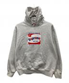 SUPREMEシュプリーム）の古着「Shine Hooded Sweatshirt/シャイン フーデッド スウェットシャツ」｜グレー