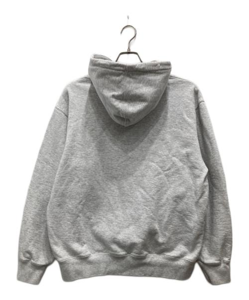 SUPREME（シュプリーム）Supreme (シュプリーム) Shine Hooded Sweatshirt/シャイン フーデッド スウェットシャツ グレー サイズ:Mの古着・服飾アイテム