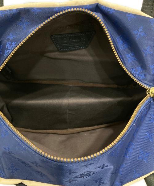 russet（ラシット）russet (ラシット) キューブハンドバッグ ネイビーの古着・服飾アイテム