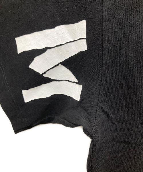 MM6 Maison Margiela（エムエムシックスメゾンマルジェラ）MM6 Maison Margiela (エムエムシックスメゾンマルジェラ) プリントカットソー ブラック サイズ:14（キッズサイズ）の古着・服飾アイテム