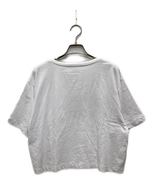 MM6 Maison Margiela（エムエムシックスメゾンマルジェラ）MM6 Maison Margiela (エムエムシックスメゾンマルジェラ) プリントカットソー ホワイト サイズ:16（キッズサイズ）の古着・服飾アイテム