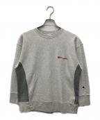 Champion REVERSE WEAVEチャンピオン リバース ウィーブ）の古着「クルーネックスウェット」｜グレー