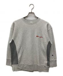 Champion REVERSE WEAVE（チャンピオン リバース ウィーブ）の古着「クルーネックスウェット」｜グレー