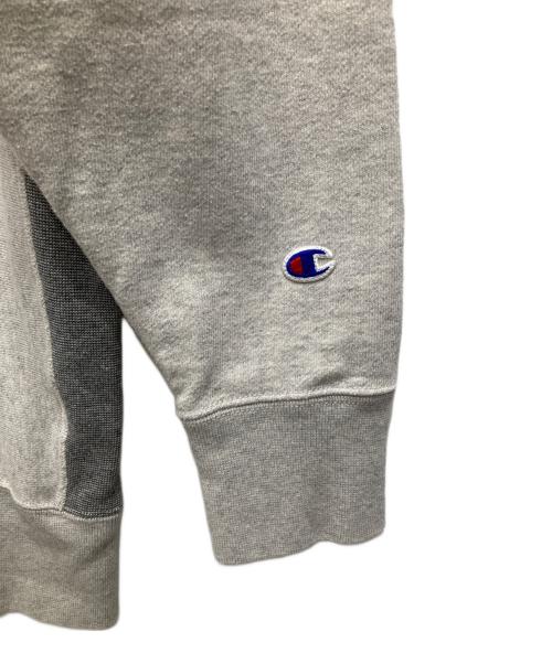 Champion REVERSE WEAVE（チャンピオン リバース ウィーブ）Champion REVERSE WEAVE (チャンピオン リバース ウィーブ) クルーネックスウェット グレー サイズ:Mの古着・服飾アイテム