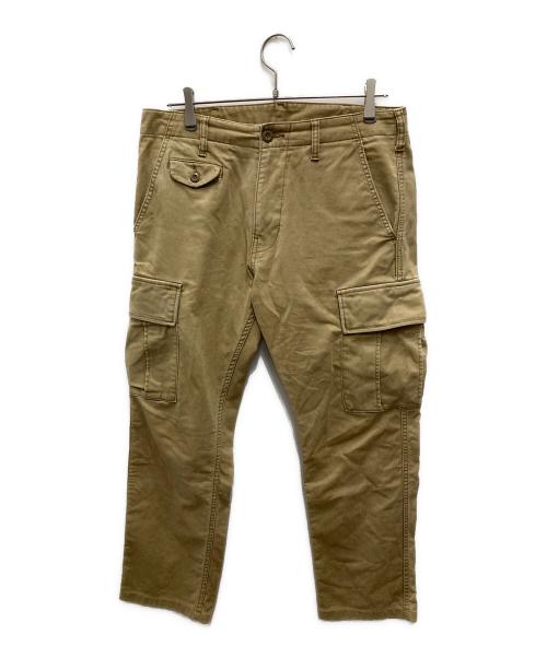 AVIREX PX（アヴィレックスピーエックス）AVIREX PX (アヴィレックスピーエックス) スリムカーゴパンツ ベージュ サイズ:Mの古着・服飾アイテム